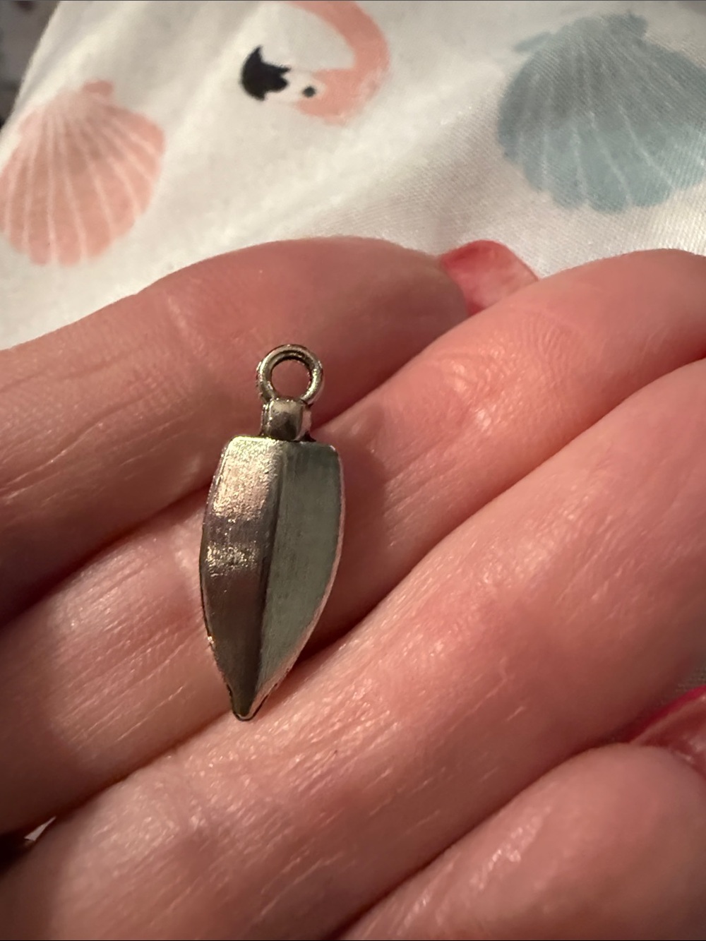 New Fishing Boat Charms Silvertone 1” detailed with outboard motor - Picture 2 of 4